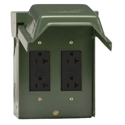 outdoor gfci outlet home depot